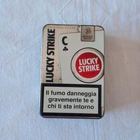 Lucky Strike Portasigarette Latta Collezione 1999