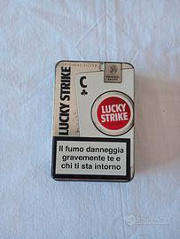 Lucky Strike Portasigarette Latta Collezione 1999