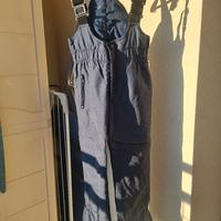 pantaloni da sci bambino 7/8 anni