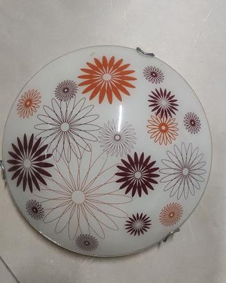 Plafoniera con fiori