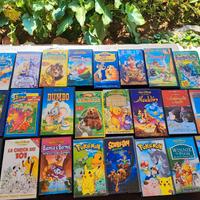 60 CASSETTE VHS CLASSICI ADULTI E CARTONI BAMBINI