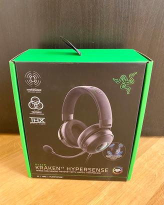 Cuffie Razer Kraken v3 Hypersense - no microfono