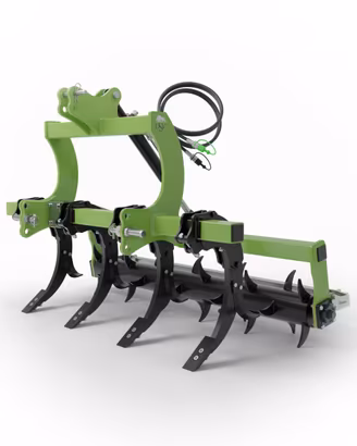 Ripuntatore BIG a 4 elementi 160 cm con rullo idra