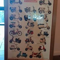 Poster Vespa/Lambretta/Moto Guzzi