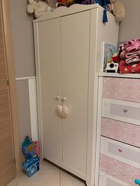 Armadio Ikea SMÅGÖRA cameretta baby
