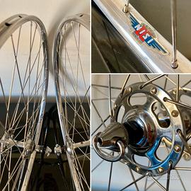 Ruote Campagnolo Record Nisi, mozzi flangia alta