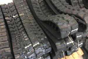 Cingoli in gomma motocarriola piattaforma