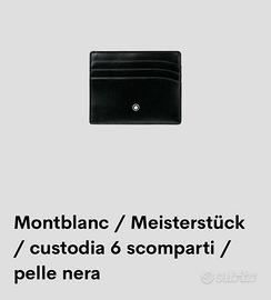 Portacarte Montblanc Meisterstück nuovo