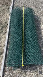 Rete plastificata verde h180 x 20 m maglia sciolta