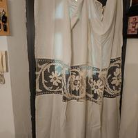 Coppia di tende in filet