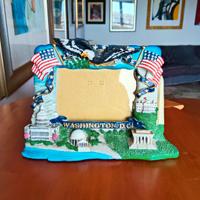 Cornice portafoto in rilievo Washington D.C. USA