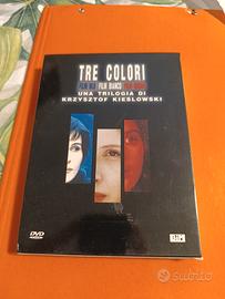 dvd trilogia tre colori di kieslowski