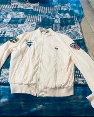 Giubbino giacca primavera Blauer bianco XL