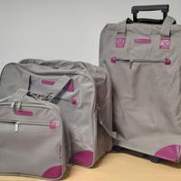 Set valigie Trolley 3 pezzi coordinati-Naj Oleari