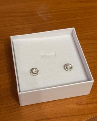 Orecchini “tupac” silver 925 - moissanite