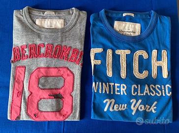 Coppia Magliette Abercrombie & Fitch
