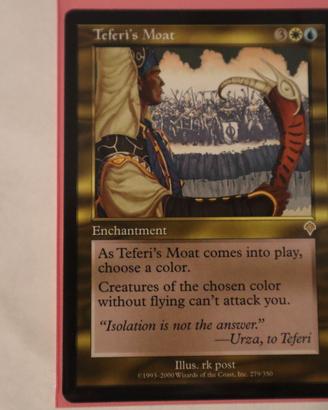 MTG MAGIC - 1x TEFERI'S MOAT - FOSSATO DI TEFERI -