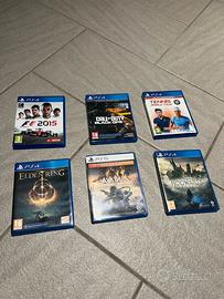 Lotto giochi PS4 e PS5 usati titoli assortiti