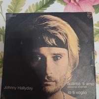 45 giri Johnny Hallyday 