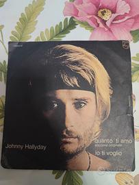 45 giri Johnny Hallyday 