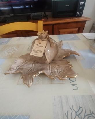 Foglia con melograno 