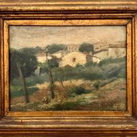 Olio su tavola, Macchiaiolo, 900, Castiglioncello