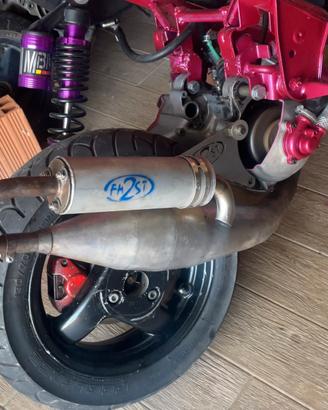 Marmitta 2 fast minarelli 70
