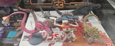 set action figure di Godzilla