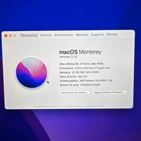 Imac 27’’ retina 5k late 2015