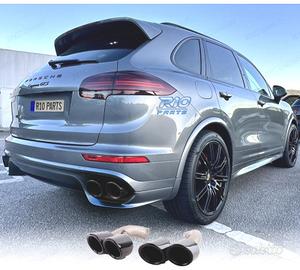 TERMINALI SCARICO PORSCHE CAYENNE 92A 14-17 LOOK G