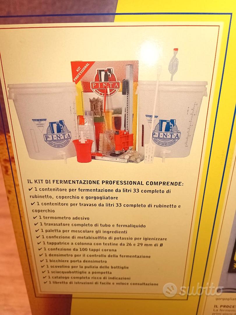 Contenitore per Fermentazione Kit Completo, Fai da Te