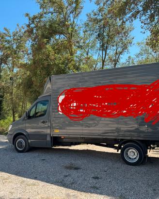 Carroattrezzi alluminio su Mercedes sprinter