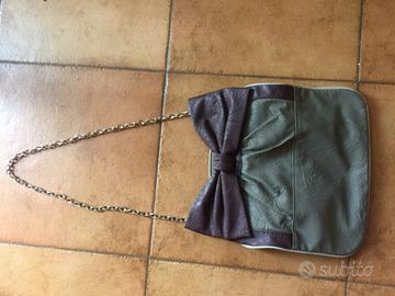 Borsa Zara usata medie dimensioni catena metallo