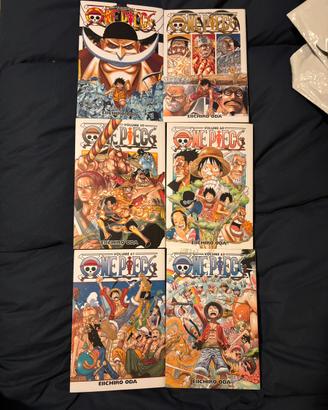 One Piece manga 57-62 Nuovi