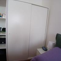 Armadio scorrevole ikea piu un guardaroba a giorno