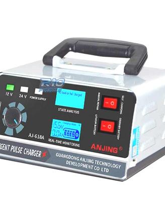 CARICATORE BATTERIE 12v 24v AUTO MOTO BARCA