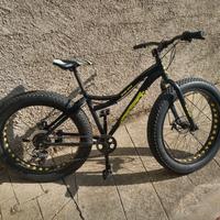 fat bike  adulto e bambino 