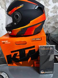 Casco Ktm tg M/38 . Visiera parasole