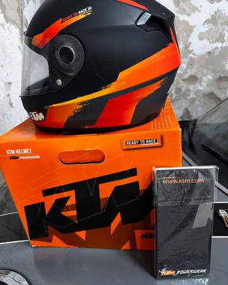Casco Ktm tg M/38 . Visiera parasole