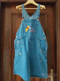 Salopette Vintage Disney di Winnie the Pooh 