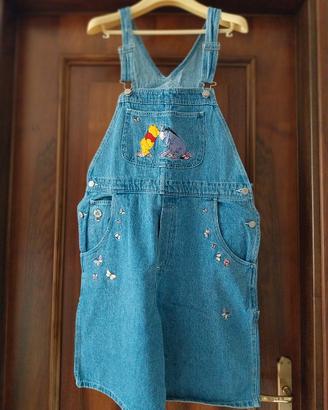 Salopette Vintage Disney di Winnie the Pooh 