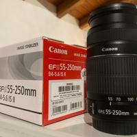 Canon efs 55-250 stabilizzato