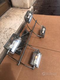 Lampadario moderno + applique coordinata