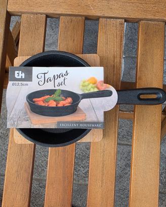 Set Tapas diametro 12,5 cm