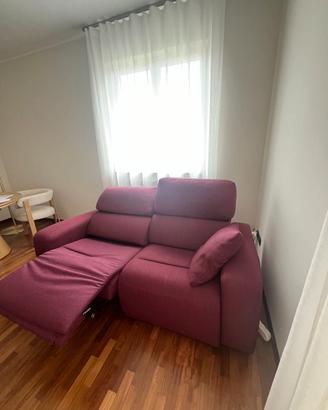 Divano Poltronesofà 2 posti con seduta reclinabile