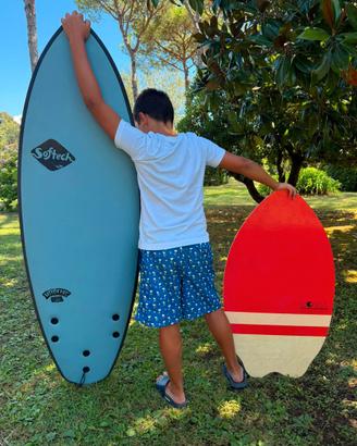 tavola da surf con SOFTBOARD 5'3''