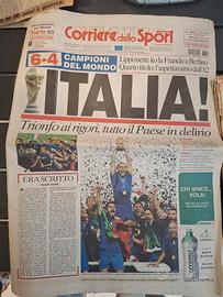 corriere dello sport italia campione 2006