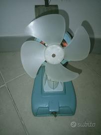 Ventilatore Vintage In Ferro Da Tavolo Elettrico