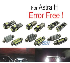 KIT 13 LAMPADE LED INTERNE PER OPEL ASTRA H OPC GT