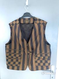 FENDI GILET ICONICO VINTAGE TG 44/46